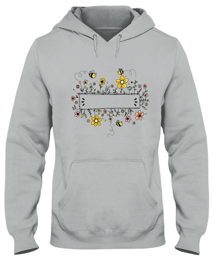 Personalized Grandma Flower Bee And Grandkids Custom Names