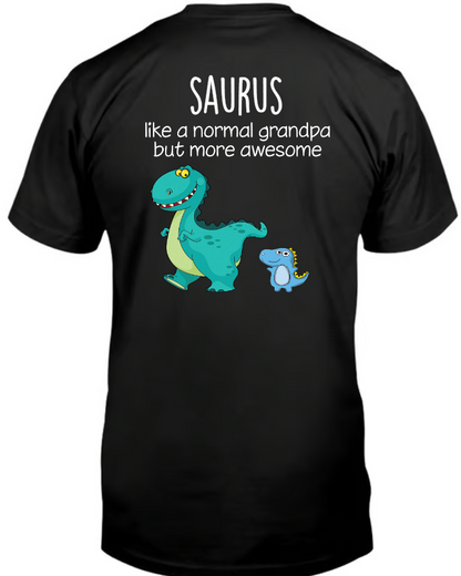 Grandpasaurus Like A Normal Grandpa But More Awesome, Father's Day T-Shirt