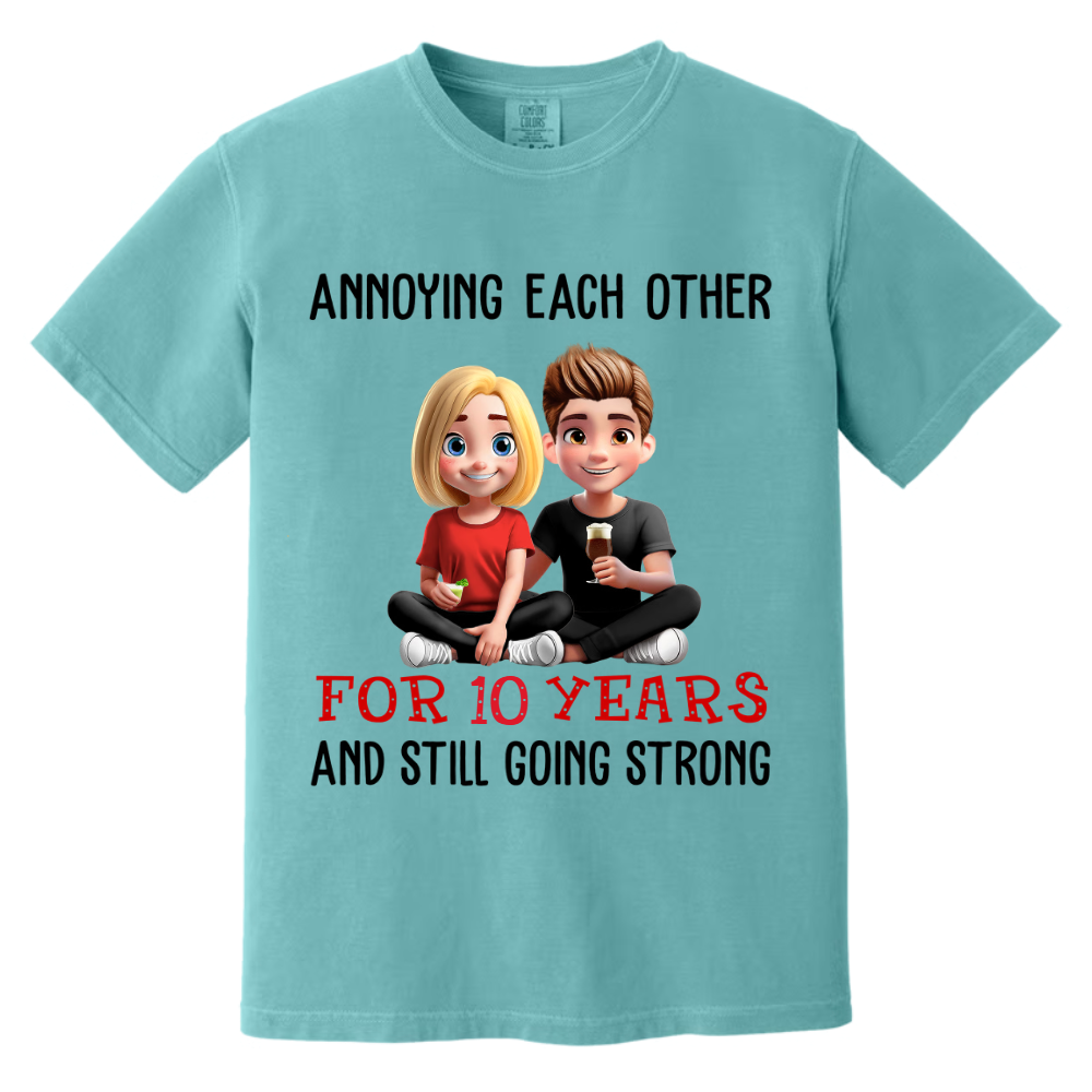 Annoying Each Other For Years And Still Going Strong Anniversary Wedding Shirt Gift For Husband Wife Dad Mom
