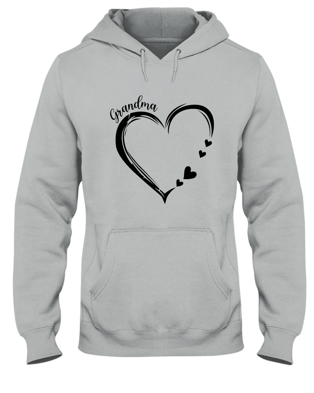 Personalized Grandma Heart Sweatshirt, Grandma Gift, Custom Grandkids Name Sweatshirt Copy