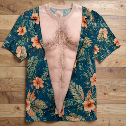 Custom Funny T-shirt - Personalized Summer Vacation And Travel Gifts For Men - Too Hot To Handle 3D T-Shirt