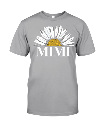 Personalized Mimi And Grandkids Daisy , Mother's Day Gift Grandma Comfort Colors T-Shirt