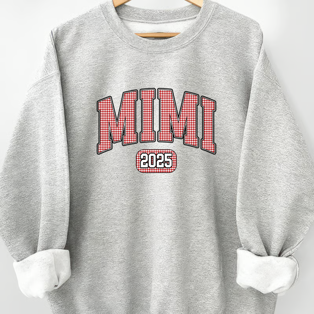 Mimi Est And Grandkids Red Design