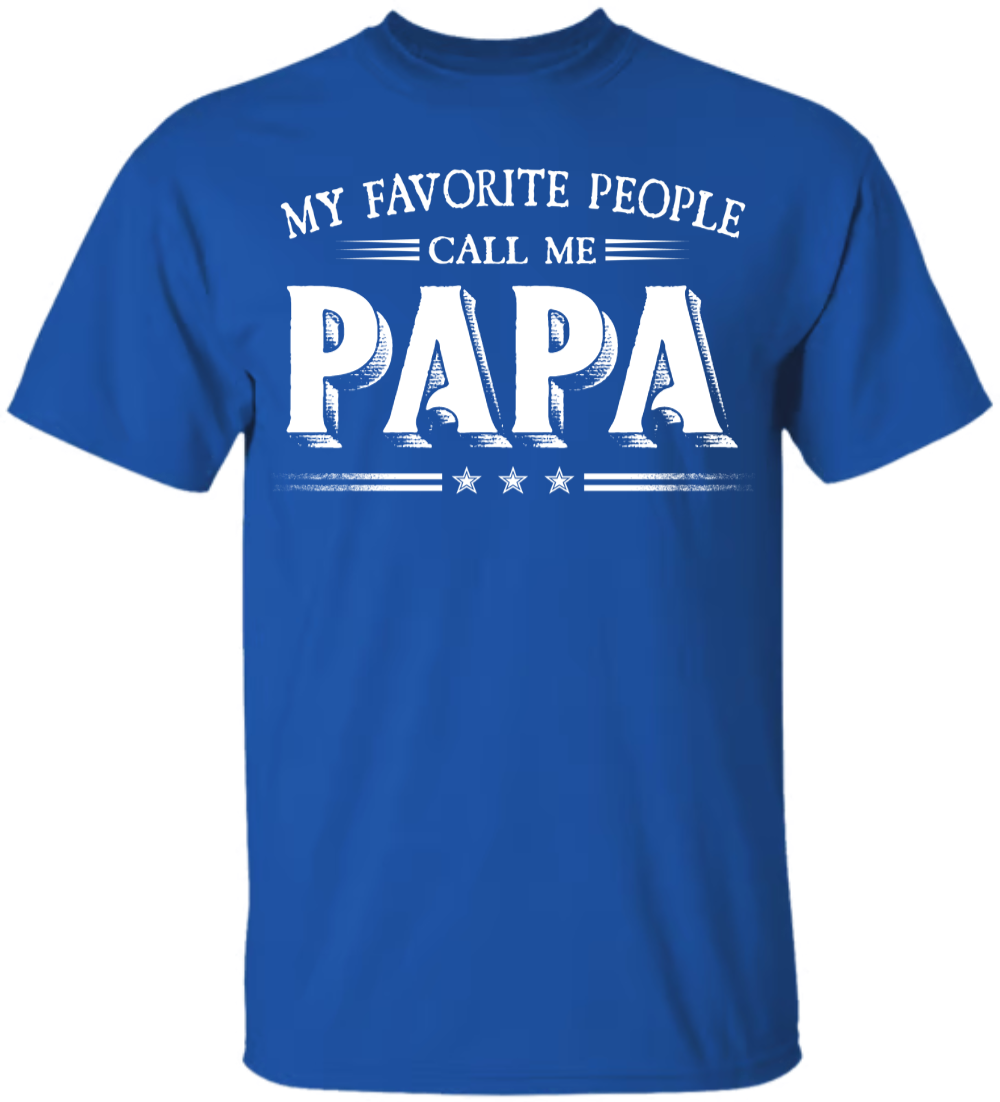 Personalized Papa Hoodie – My Favorite People Call Me Papa, Custom Grandkids Names Gift for Grandpa, Cozy Holiday Sweatshirt for Christmas 2025