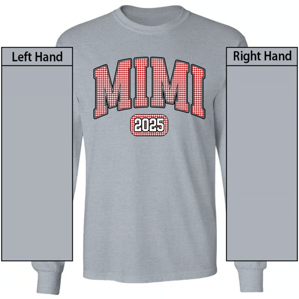 Mimi Est And Grandkids Red Design