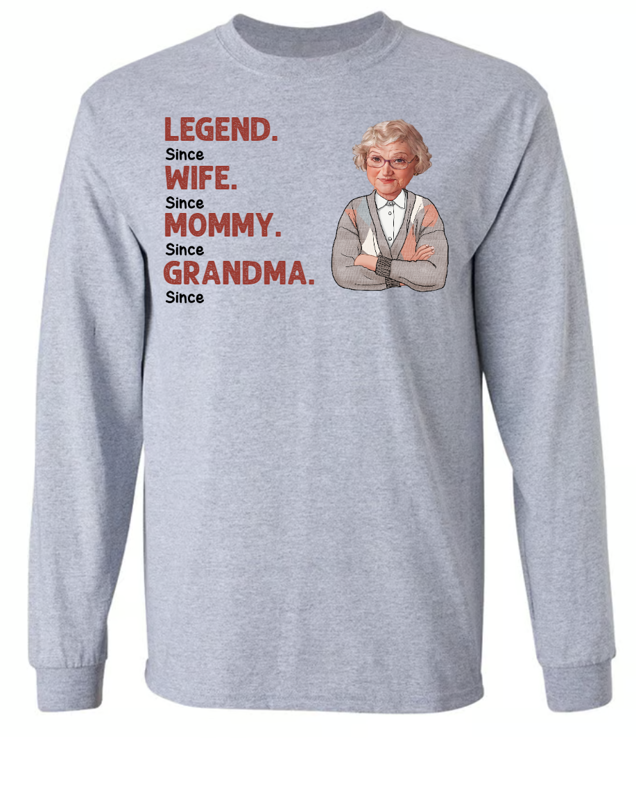 Legend Wife Mommy Grandma CTH01