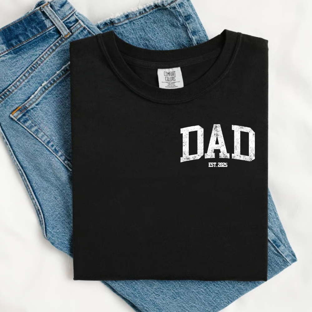 Comfort Colors® Custom Dad Est Shirt