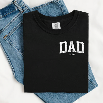 Comfort Colors® Custom Dad Est Shirt