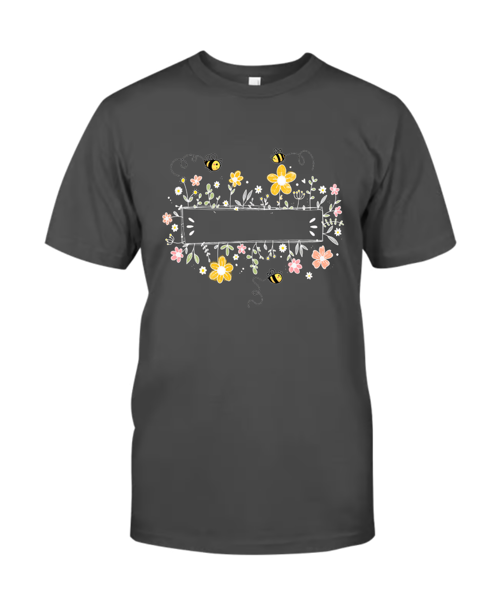 Personalized Grandma Bee Flower And Grandkids