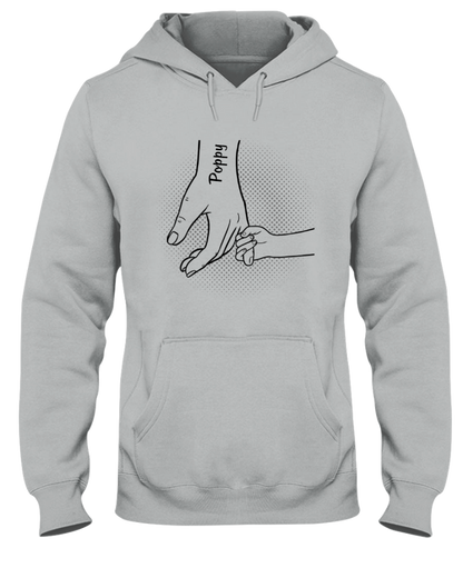 Hand in Hand, I Will Always Protect You All - Family Personalized Custom Unisex Shirt - Father's Day Gifts For Dad, Grandpa