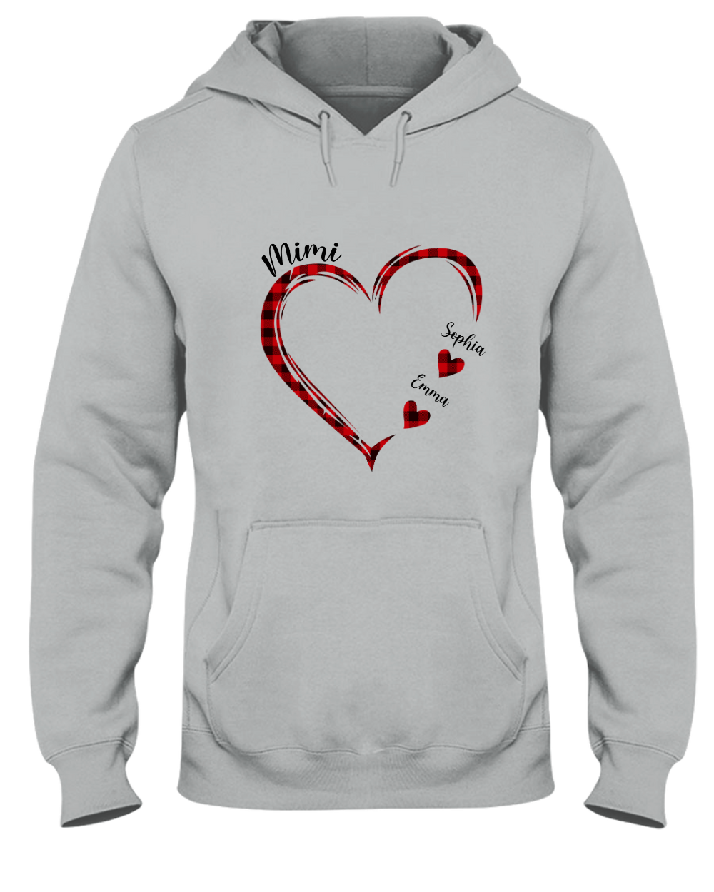 Mimi and Grandkids Hearts, Gift For Mimi christmas Sweatshirt