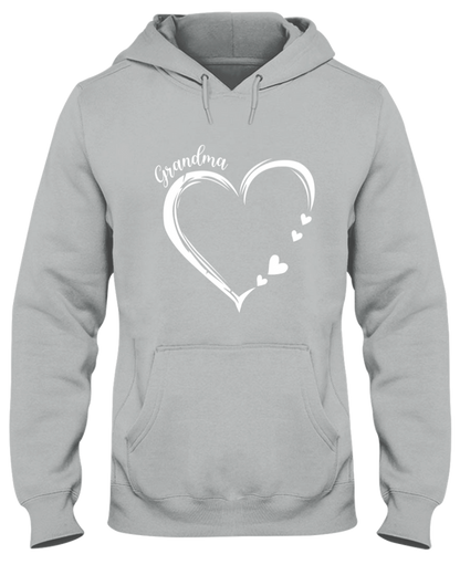 Grandma and Grandkids Hearts, Gift For Grandma Sweatshirt
