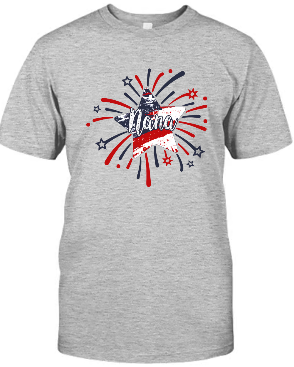 Mimi And Kids Firework America Flag