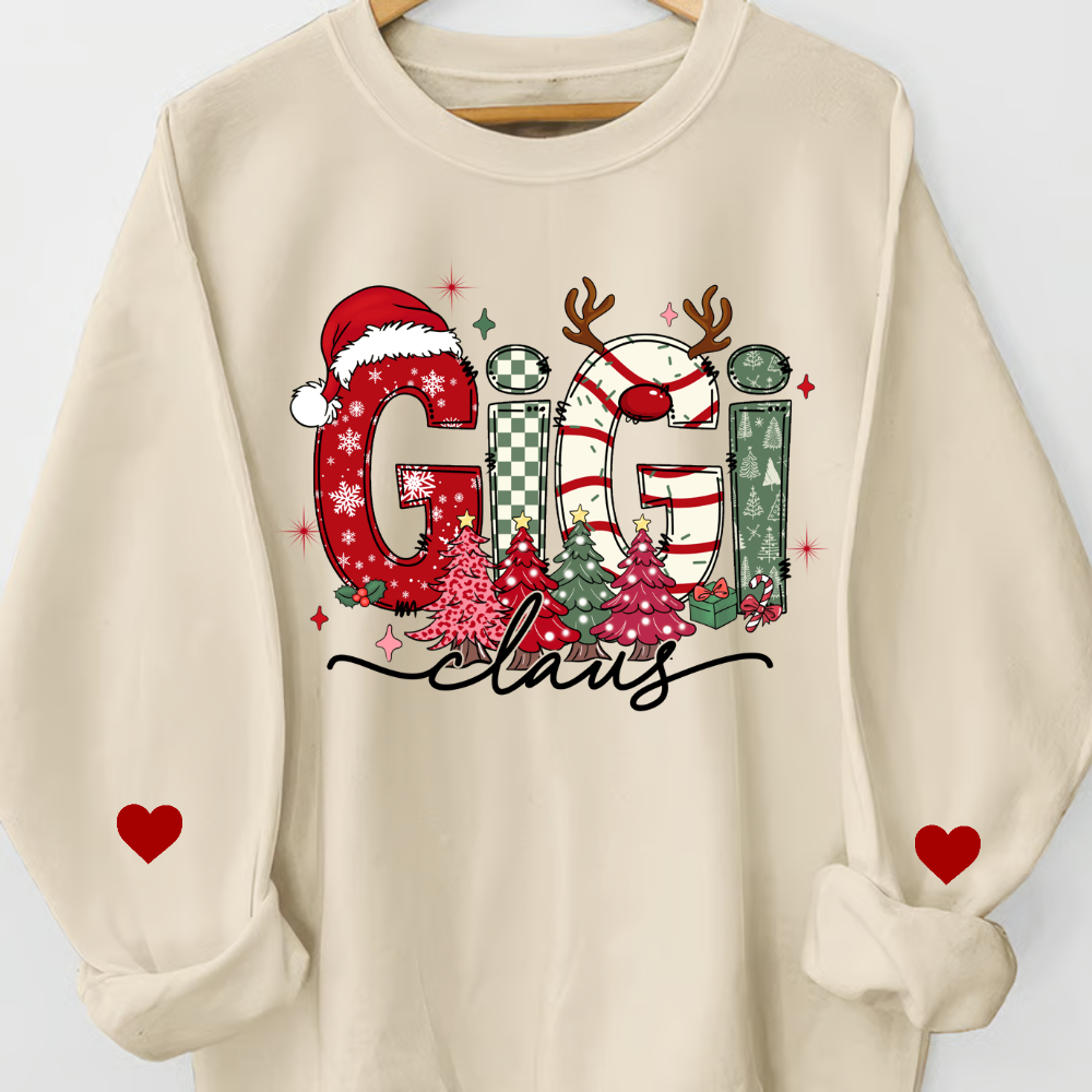 Personalized Christmas Grandma, Tree Christmas For Grandma, Gift Gigi And Kids