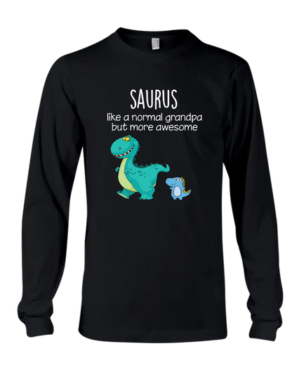 Grandpasaurus Personalized Grandpa And Grandkids, Father's Day Gift