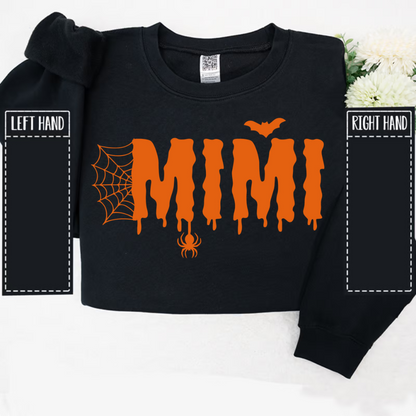 Custom Mimi Halloween And Kids Sweatshirt