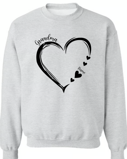 Mimi And Grandkids Sunflower T-Shirt