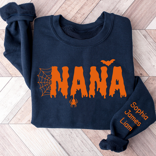 Custom Mimi Halloween And Kids Sweatshirt