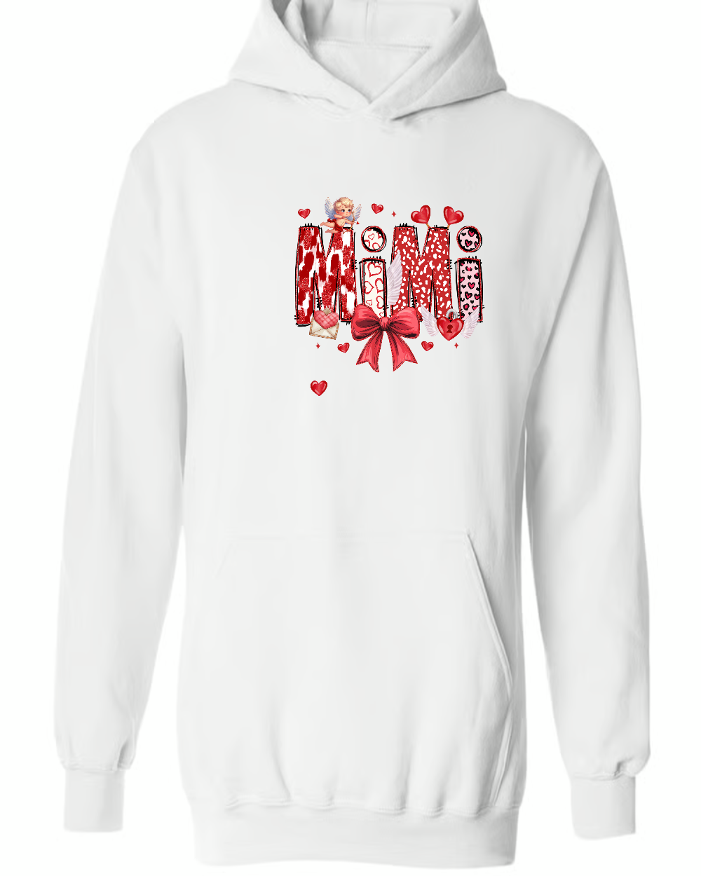 Personalized Christmas, Gigi Love Heart, Gift For Grandma And Kids, Valentine For You Sweatshirt