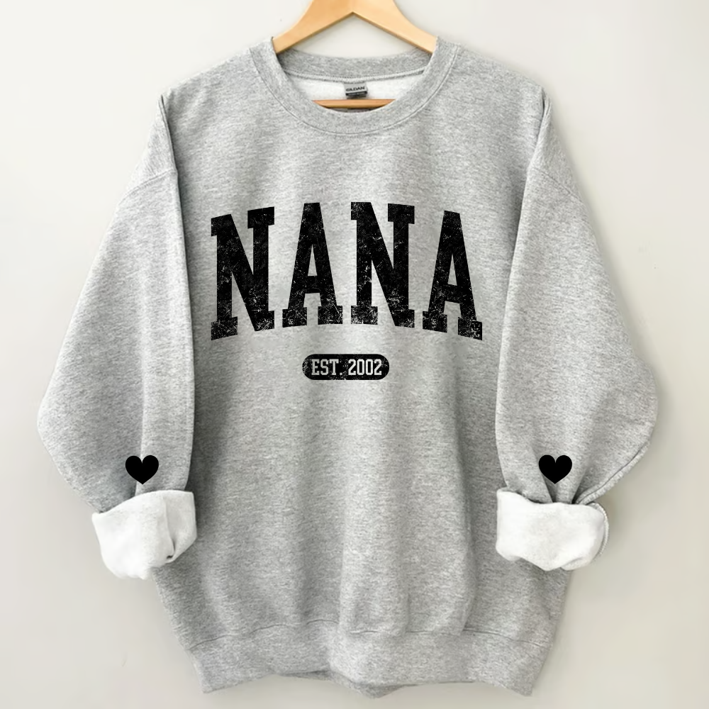 Personalized Mimi Est And Grandkids Sweatshirt