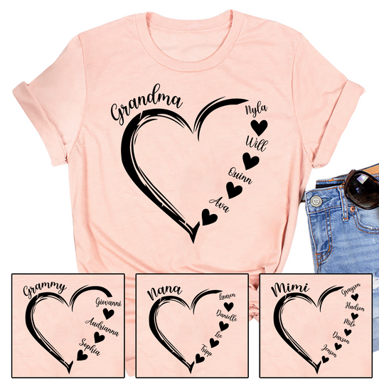 Grandma and Grandkids Best Gifts For Mother's Day CTH01 Classic Canvas