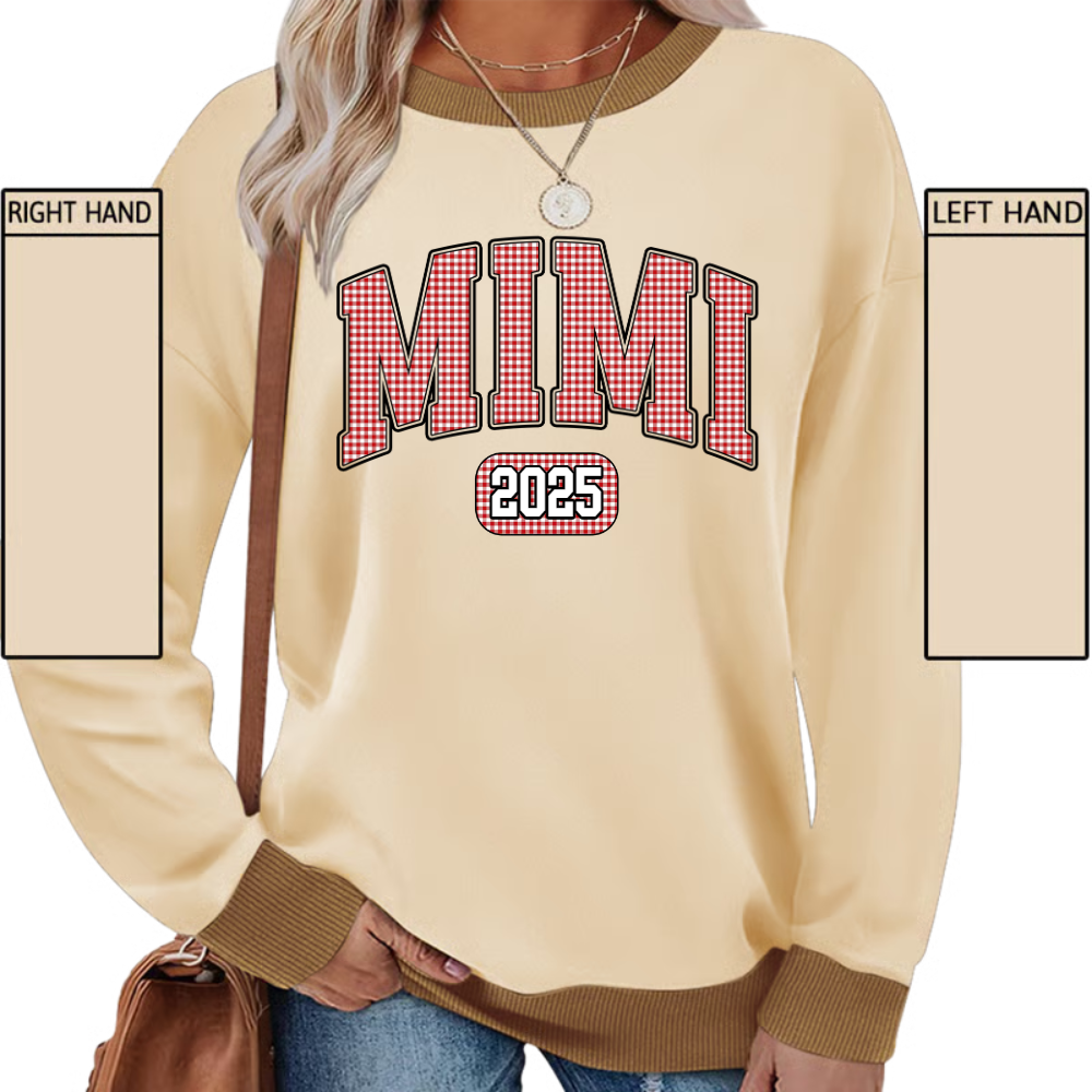 Mimi Est And Grandkids Red Design
