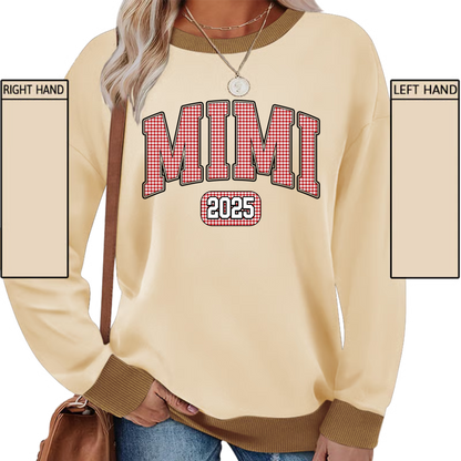 Mimi Est And Grandkids Red Design