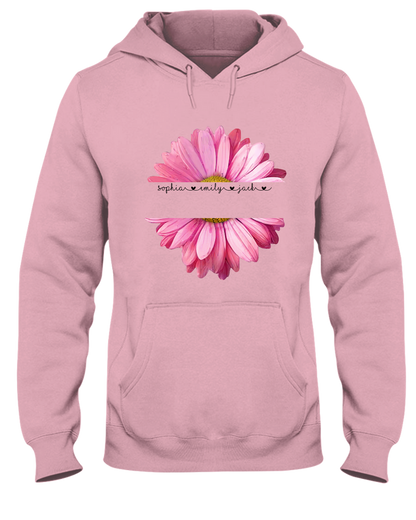 Grandma Flower Daisy Color And Grandkids Valentine's Day And GrandKids Mother's Day Gifts