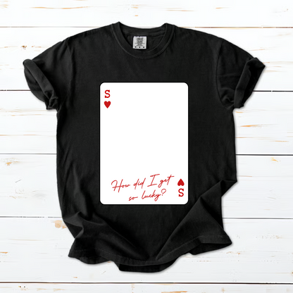 King And Queen Custom Vintage Couples Photo Matching - Personalized Photo Comfort Tee