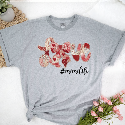 Love Mimi Life Grandkids Valentine's Gift