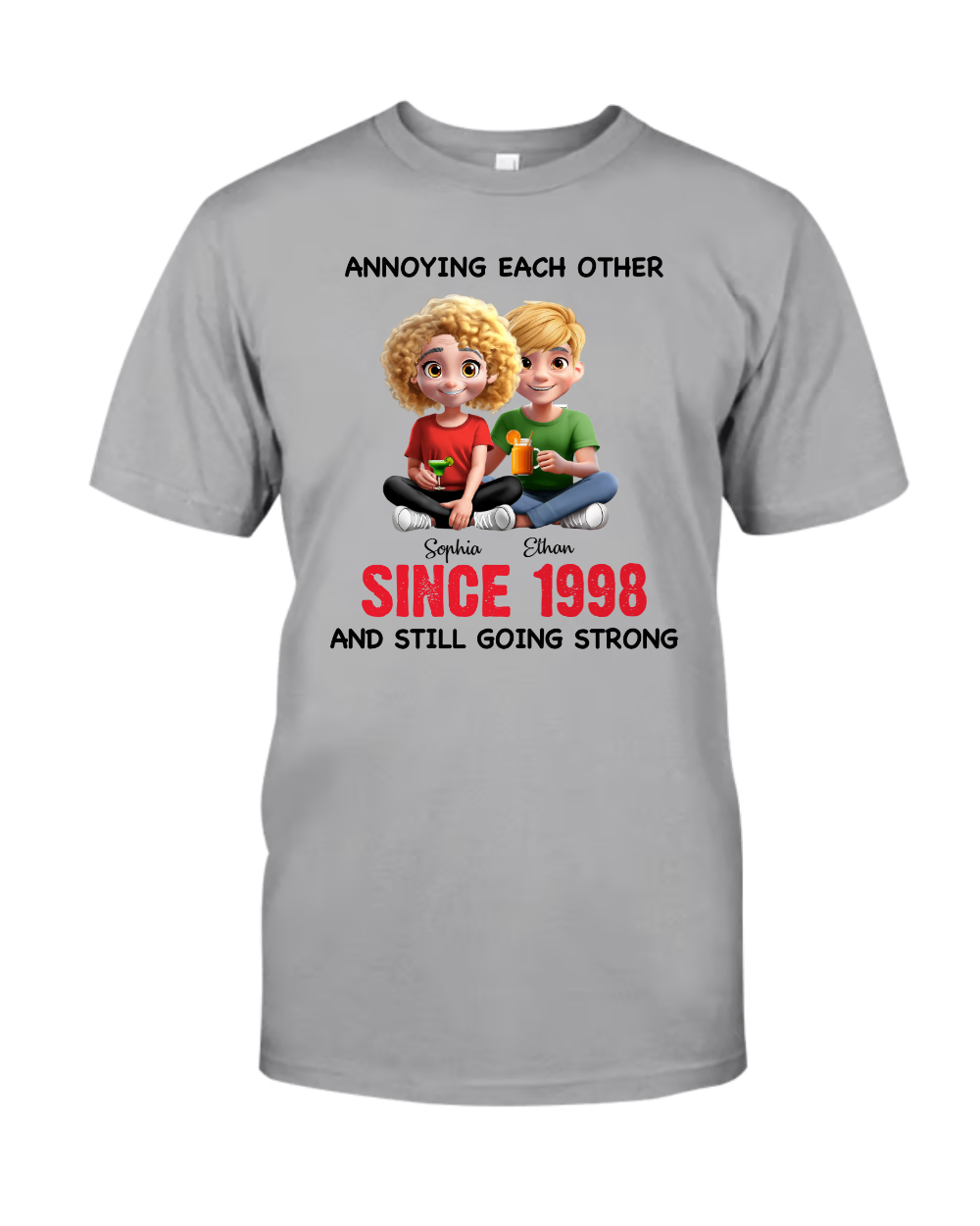 Personalized Anniversary Wedding Gifts For Husband And Wife, Him And Her - Partners In Crime Since Forever