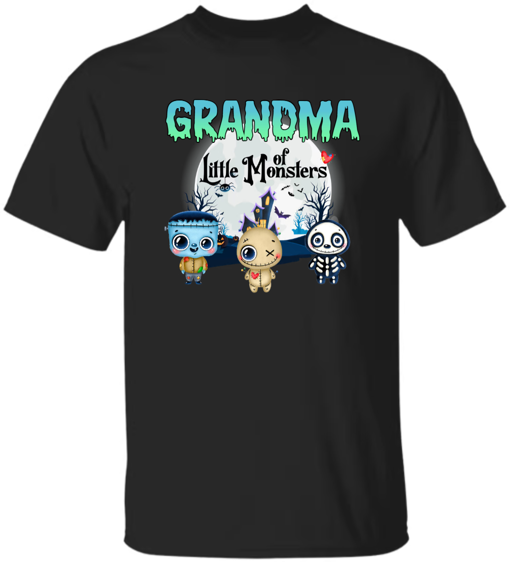 Personalized Custom Grandma Little Of Monsters cute T-Shirt