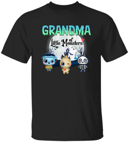 Personalized Custom Grandma Little Of Monsters cute T-Shirt