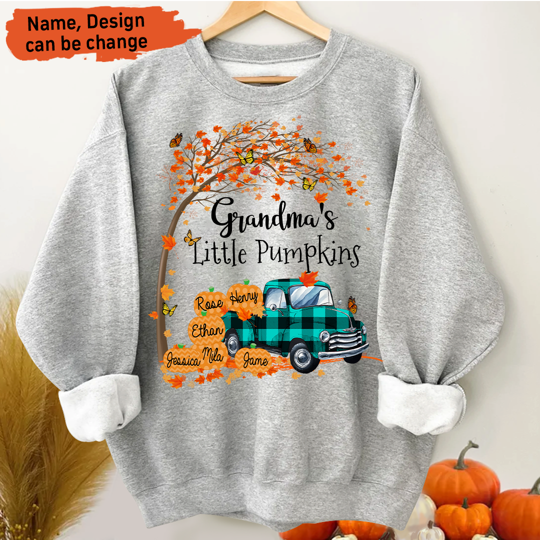 Grandma's Little Pumpkin And Grandkids CTH01