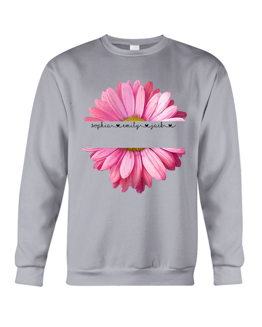 Grandma Flower Daisy Color And Grandkids Valentine's Day And GrandKids Mother's Day Gifts