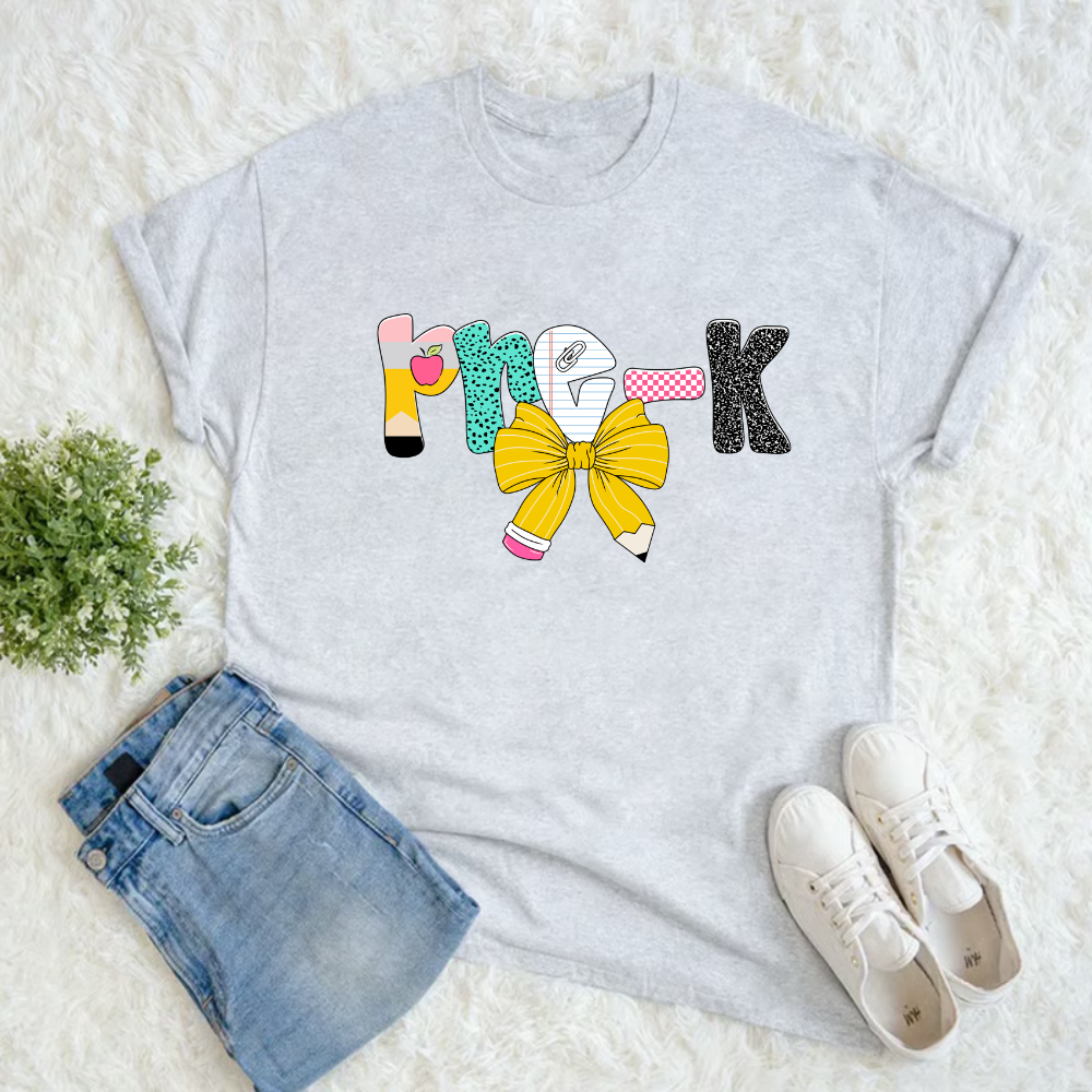 Back to School Teacher First Day of School Preppy School
