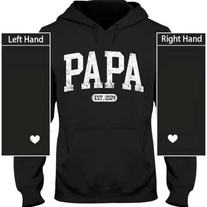Personalize Dad, Papa, Grandpa Gift Custom Name Kids CTH01 Hoodie