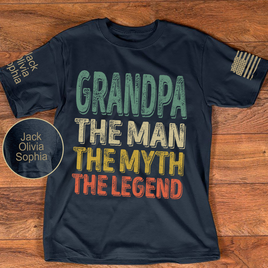 Grandpa The Man The Myth The Legend T-Shirt