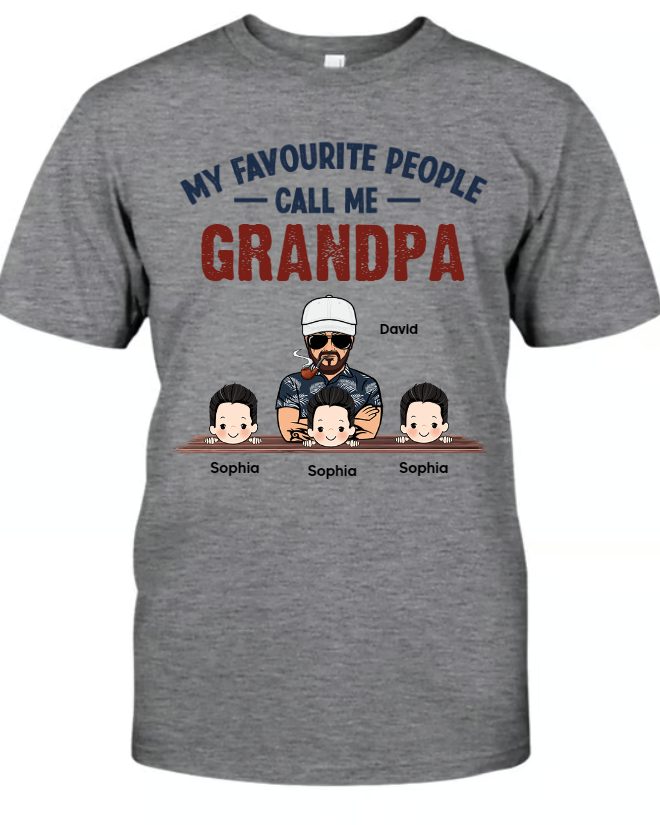 My Favourite People Call Me Grandpa And Grandkids Australia
