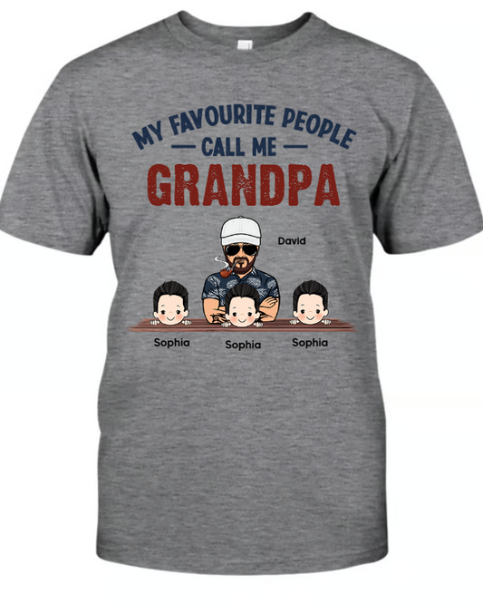 My Favourite People Call Me Grandpa And Grandkids Australia