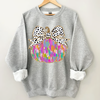 Fall Pumpkin Custom Pumpkin Sweatshirt
