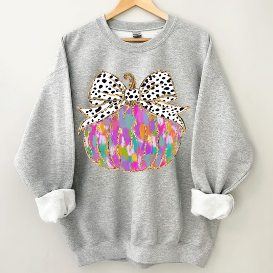 Fall Pumpkin Custom Pumpkin Sweatshirt