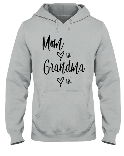 Personalized Mom Est Grandma Est CTH01
