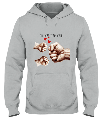 Personalized Family, Papa and Grandkids Hand Father's Day CTH01