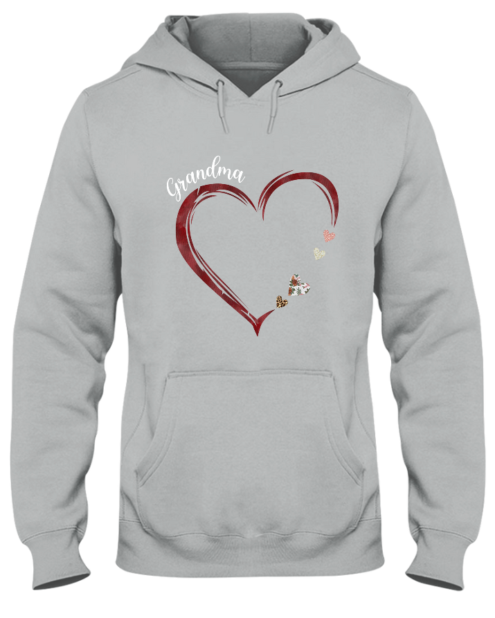 Grandma and Grandkids Hearts, Best Gift Valentine