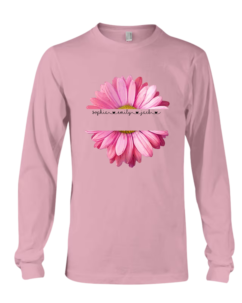 Grandma Flower Daisy Color And Grandkids Valentine's Day And GrandKids Mother's Day Gifts