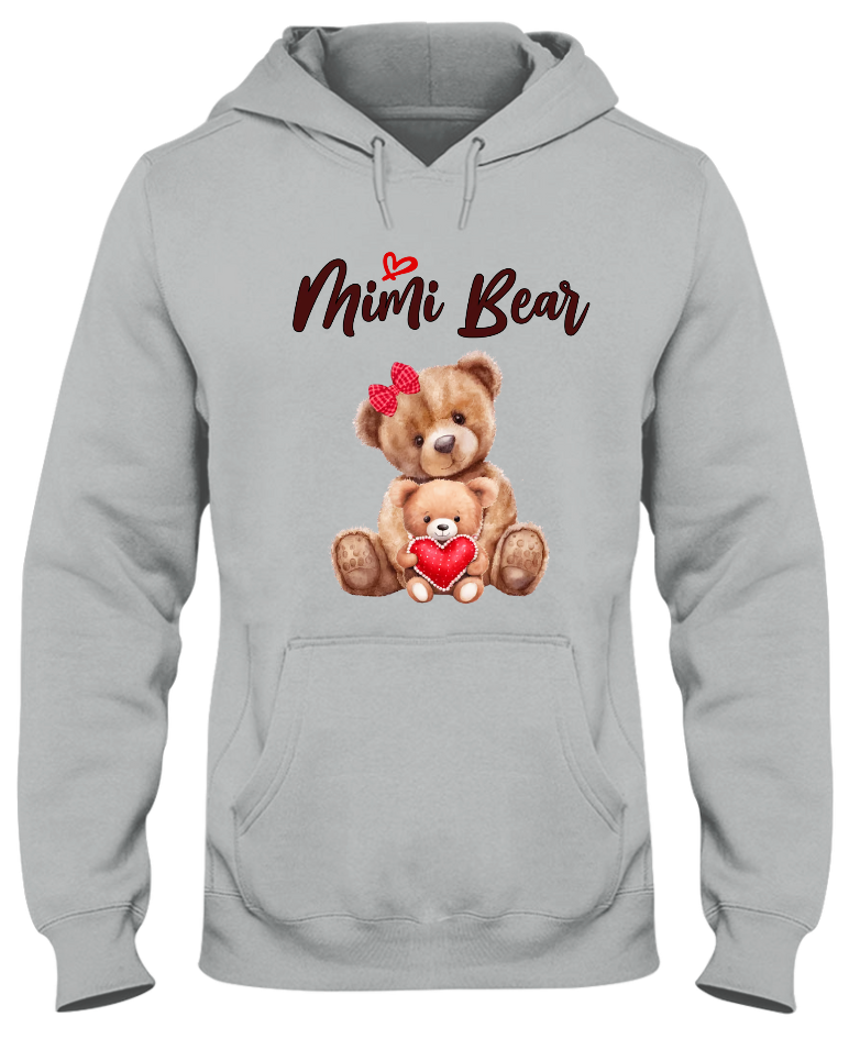 Mimi Bear Shirt, Custom Grandma With Kids, Mother's Day TH