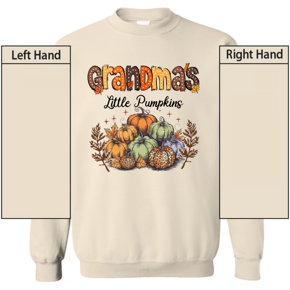 Grandmas Litte Pumpkins Grankids Fall Season