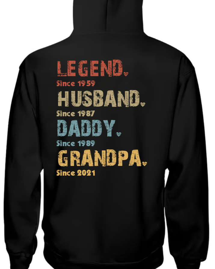 Legend Husband Dad Grandpa, Father's Day Gifts, Birthday Gifts