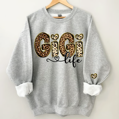 Personalized Gigi Shirt Gigi Life And Grandkids Sweatshirt